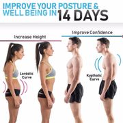 Adjustable Adult Corset Back Corrector Magnetic Therapy Shoulder Lumbar Brace Spine Support Belt Posture Correction Men Women