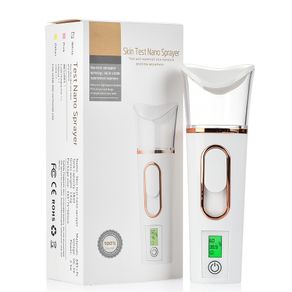 Nano Mist Sprayer Facial Moisturizing Beauty Steamer Instrument USB Charging Portable Facial  Atomization Device Beauty Tool