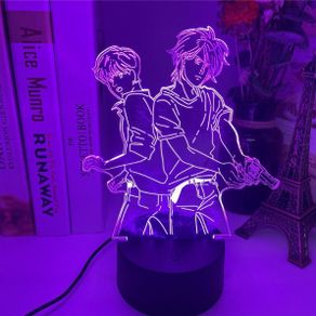 Anime 3d Lamp Demon Slayer Night Light Birthday Manga Gadget Acrylic Lamp  kimetsu no yaiba for Kids Child Bedroom Decor