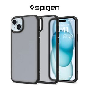 Spigen iPhone 15 Plus Case / iPhone 14 Plus Cover 6.7" Ultra Hybrid Frosted Back Casing Semi-Transparent iPhone Cover