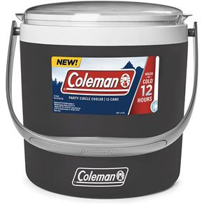 COLEMAN PERFORMANCE COOLER BOX - 9QT PARTY CIRCLE COOLER BOX (BLACK SAND)