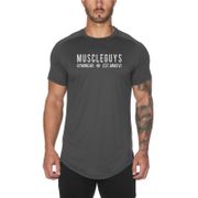 Mens Mesh Gym Shirt Sport T Shirt Men Short Sleeve Running Shirt Men Workout Training Tees Fitness Top Sport T-shirt Rashgard