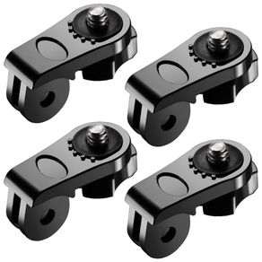 Universal Conversion Adapter (1/4 Inch 20) Mini Tripod Screw Mount Fixing GoPro 5 6 Accessories  and Other Action (pack of 4 )