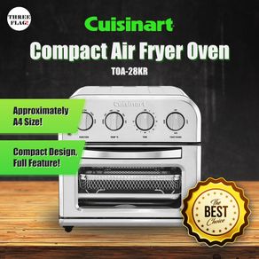 Cuisinart Compact Air Fryer Oven TOA-28KR