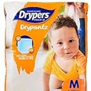 Drypers Drypantz Diapers, M (6-12kg), 44ct (Pack of 4)