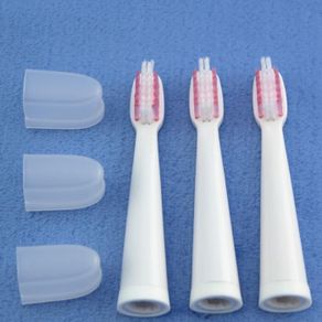 1042 3pcs/lot  Replacement electric Toothbrush heads for Borui Soft Bristles precision clean tooth heads for TB002/TB003/TB004