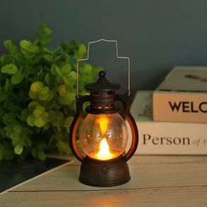 New Year Ambient Lights Ramadan Decoration R Small Oil Lamp Ray Led Lights Birthday Party Lighting Festival Gift Pony Lantern