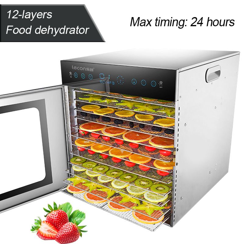 40-layer large fruit dryer Stainless steel Commercial food dehydrator  sausage meat tea pepper vegetables drying machine 220v 1PC - AliExpress