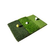 2020 New Golf Training Aids Practice Mat Artificial Lawn Grass Rubber Pad Backyard Outdoor Golf Hitting Mat Durable Training Pad