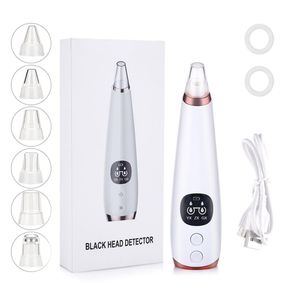 Blackhead Remover Face Deep Nose Cleaner T Zone Pore Cleaner Acne Pimple Removal Vacuum Suction Facial Diamond Beauty Tools
