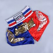 2022 Men's Boxing Pants Printing MMA Shorts Fight Grappling Short Polyester Kick Gel Boxing Muay Thai Pants Thai Boxing Shorts