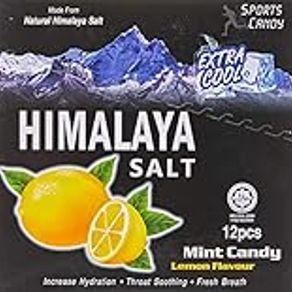 Himalaya Salt Mint Candy Lemon Flavor 12 Packs