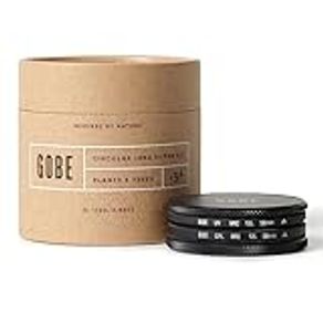 Gobe 58mm UV + Circular Polarizing (CPL) Lens Filter Kit (1Peak)