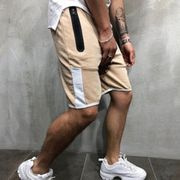 New Men Fitness Bodybuilding Shorts Man Summer Gyms Workout Male Breathable Mesh Quick Dry Sportswear Jogger Beach Short Pants