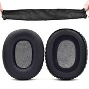 Monitor Earpads & Headband Cushions for Marshall Monitor Over-Ear Stereo Headphones, Replacement Ear Pads Ear Cushions Headband Holster
