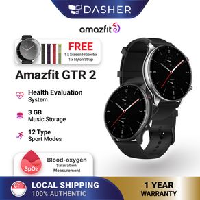 [FREE STRAP] Amazfit GTR 2 Sport & Classic Edition-1.39-inch AMOLED screen covered in 3D glass