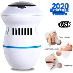 Electric Foot Callus Remover for Dead Hard Cracked Dry Skin, USB Rechargeable