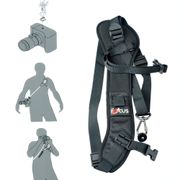Focus F-1 Quick Rapid Carry Speed Soft Pro Shoulder Sling Belt Neck Strap For Camera SLR DSLR Black