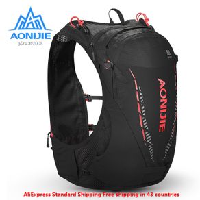 AONIJIE Lightweight 10L Hydration Backpack Pack Rucksack Bag Water Bladder Hiking Running Marathon Race Cycling TrailRunner C948