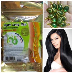 Free Shipping Super Long Hair Genive Serum Green Vitamin E Growth Hair Faster Longer Treatment