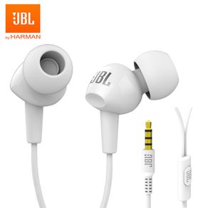 JBL C100Si 3.5mm Wired Stereo Music Earphones Deep Bass HIFI Sports Headset Running Earbuds Hands-free Call with Microphone