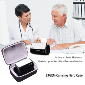 LTGEM Hard Case for Care Touch Digital Wrist Blood Pressure Monitor -  Travel Protective Carrying Storage Bag