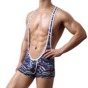 Men Undershirt Wrestling Singlet Gay Underwear Sexy Tank Tops Bodysuit Shapers Nylon Breathable Elasticity Vest Jumpsuit Belts
