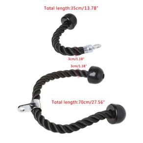 Gym Fitness Equipment Tricep Rope Biceps Strength Training Bodybuilding Exercise