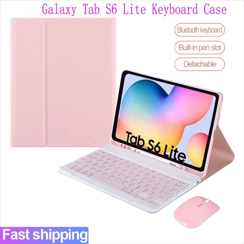 samsung galaxy tab s6 lite keyboard book cover