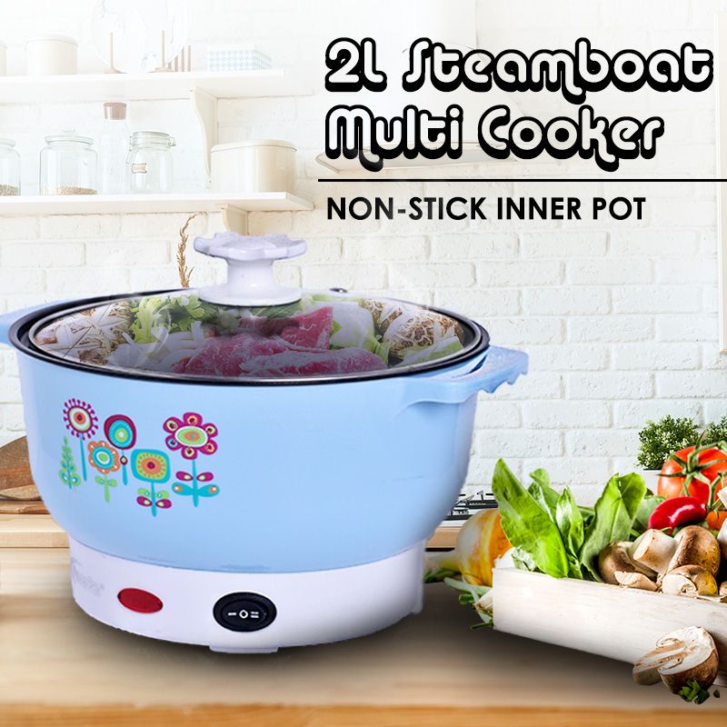 Qoo10 - JIASHI MINI Rice Cooker Non-Stick Pot Steamboat Pot Multi-Function  0.7 : Small Appliances