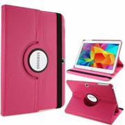 360 Degree Rotating PU Leather Flip Cover Case For Samsung Galaxy Tab 4 10.1 SM-T530 T531 T535 10.1inch Tablet Smart Stand Cover