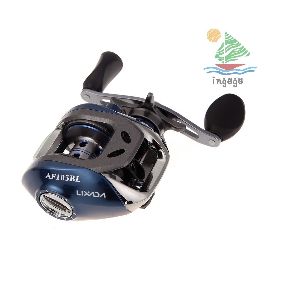 lixada af103 10+1bb ball bearings right hand bait casting fishing reel high  speed 6.3 1 Prices and Specs in Singapore, 01/2024
