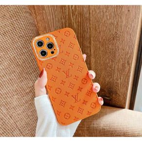 Luxury Brand Square Leather Phone Case For IPhone 13 12 11 Pro Max 6 7  8Plus X XS XR Fashion Glitter Plating Soft TPU Cover Capa - AliExpress