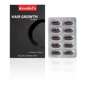 Kordel's Hair Growth for Men 60 Vegetarian Pills For Hair Loss/Balding