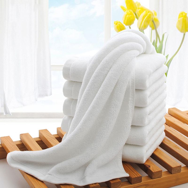 5pcs/lot Good Quality Cheap Face Towel Small Towel Hand Towels Kitchen Towel  Hotel White Cotton Towel - AliExpress