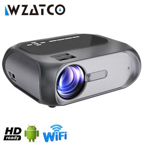 WZATCO C3 LED Projector Android 9.0 WIFI Full HD 1080P 300inch Big