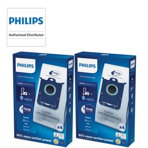 Philips S-bag Vacuum cleaner bags (2 Packet) FC8021/03