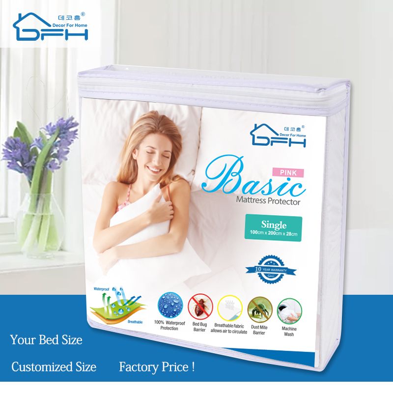 DMI Waterproof Mattress Protector and Mattress Cover, Encased Zippered Fit,  Full, Packaging may vary