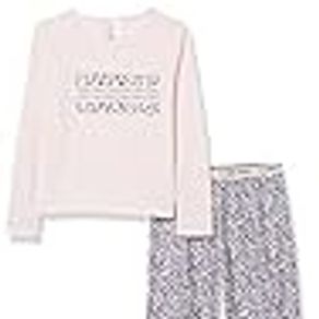 Calvin Klein Girls' Brushed Micro 2 Piece Pajama Set