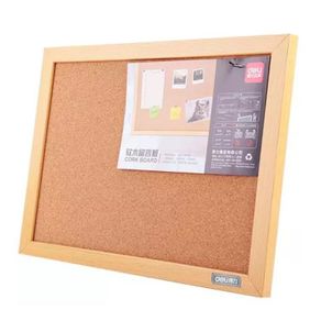 Deli Cork Notice Board with Wooden Frame 30 x 40 x 2cm 8761