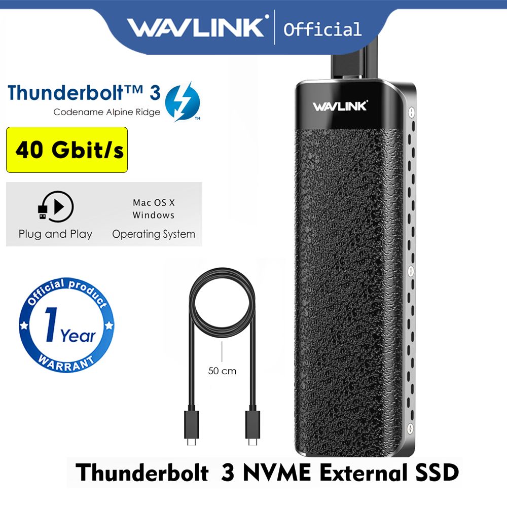 Wavlink WL-UTE02 Type-C Thunderbolt 3 to NVMe SSD Enclosure 
