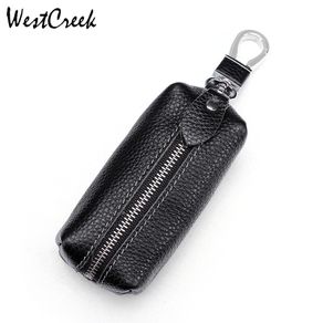 Genuine Leather Car Key Wallets Men Key Holder Housekeeper Keys