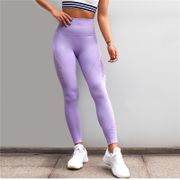 Women Energy Seamless Tummy Control Yoga Pants Super Stretchy Gym Tights High Waist Sport Leggings Running Pants deporte mujer