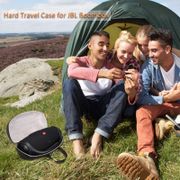 For JBL Boombox Portable Bluetooth Waterproof Speaker Hard Case Carry Bag Protective Box (Black)Sound box assignment ,Stool soun