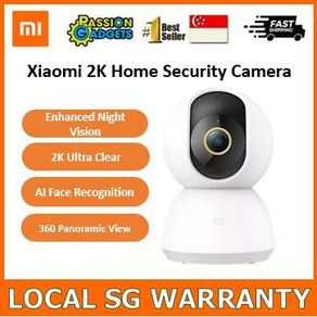 SG Version Latest 2K XiaoMi Mi 360° Home Security Camera CCTV IP Home AI 1296p Global Version Mihome App
