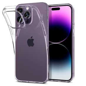 Spigen iPhone 14 Pro Case Liquid Crystal / Crystal Flex Clear Casing Slim Protective Durable Flexible iPhone Cover