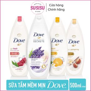 Dove German Women'S Shower Gel 500ml / Dove Women'S Long-Lasting Fragrant White Shower Gel