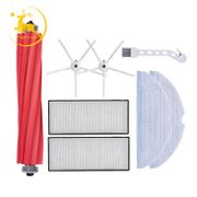 Replacement Parts Kit Main Brush Side Brushes HEPA Filters Mop Cloth for  Roborock S7 T7S T7S Plus Vacuum Cleaner