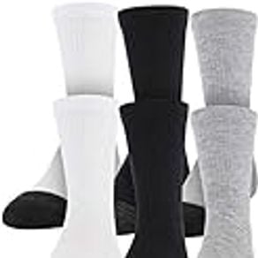 Under Armour Youth Performance Tech Crew Socks, 6-Pairs , Assorted , Small