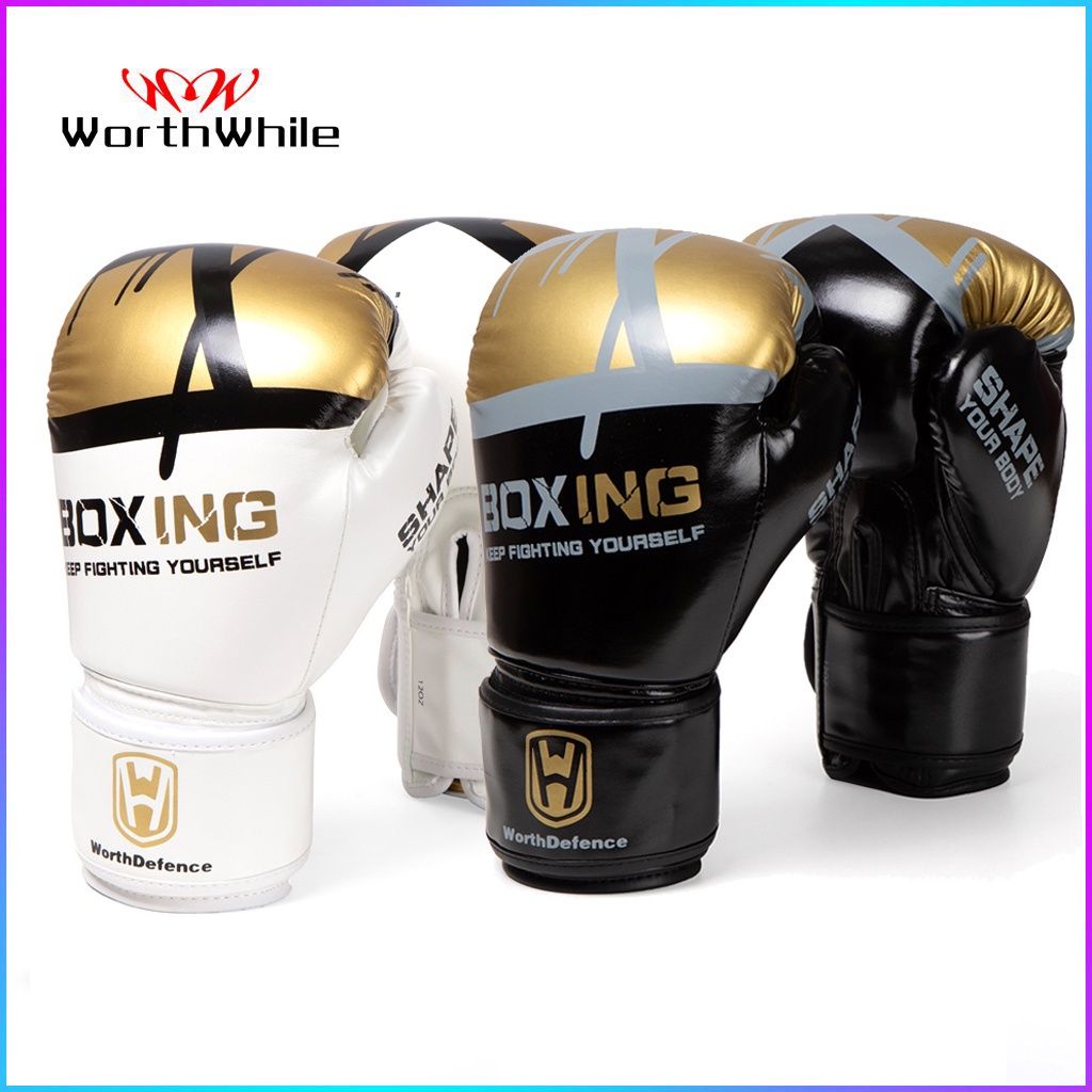 1 Pair Kick Boxing Gloves Pad Punch Target Bag Men MMA PU Karate Muay Thai  Free Fight Sanda Training Adults Kids Equipment - AliExpress